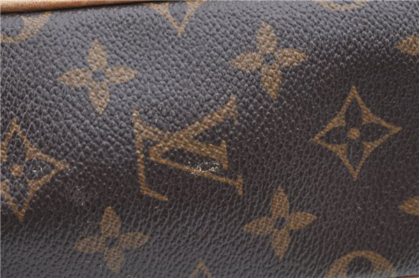 Authentic Louis Vuitton Monogram Hudson PM Shoulder Bag M40027 LV H9550