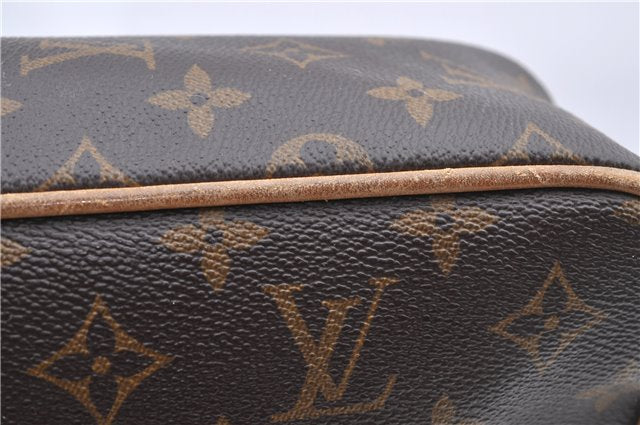 Authentic Louis Vuitton Monogram Hudson PM Shoulder Bag M40027 LV H9550