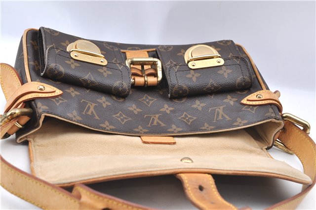 Authentic Louis Vuitton Monogram Hudson PM Shoulder Bag M40027 LV H9550