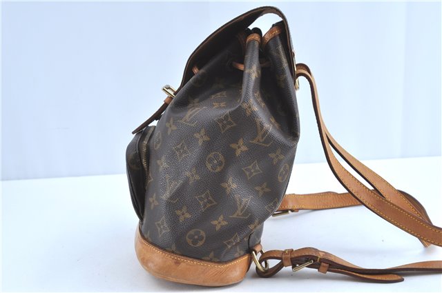 Authentic Louis Vuitton Monogram Montsouris MM Backpack M51136 LV H9553