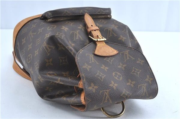 Authentic Louis Vuitton Monogram Montsouris MM Backpack M51136 LV H9553