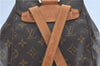 Authentic Louis Vuitton Monogram Montsouris MM Backpack M51136 LV H9553