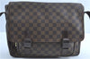 Auth Louis Vuitton Damier Messenger Melville Shoulder Cross Bag N51125 LV H9554