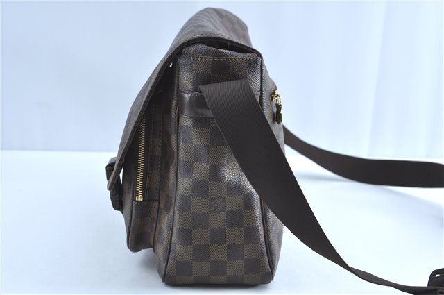 Auth Louis Vuitton Damier Messenger Melville Shoulder Cross Bag N51125 LV H9554