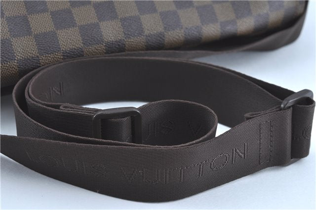 Auth Louis Vuitton Damier Messenger Melville Shoulder Cross Bag N51125 LV H9554