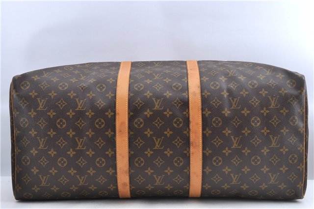 Authentic Louis Vuitton Monogram Keepall 60 Boston Bag M41422 LV H9555