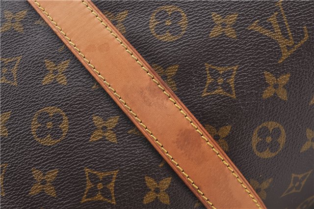 Authentic Louis Vuitton Monogram Keepall 60 Boston Bag M41422 LV H9555