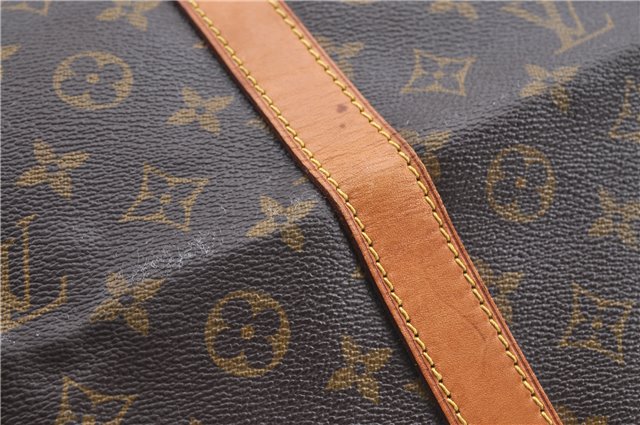 Authentic Louis Vuitton Monogram Keepall 60 Boston Bag M41422 LV H9555