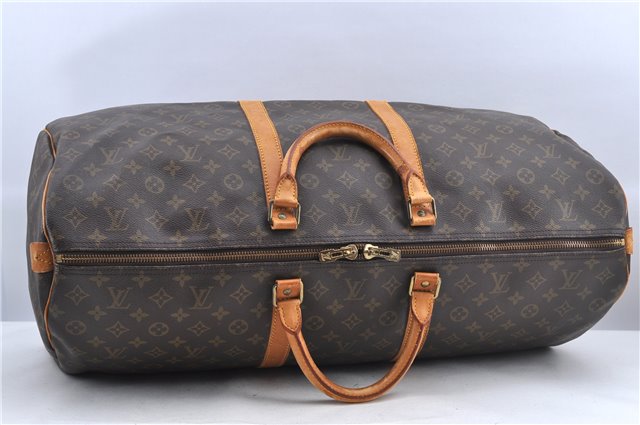 Authentic Louis Vuitton Monogram Keepall 60 Boston Bag M41422 LV H9556