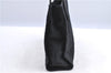 Authentic FENDI Zucca Shoulder Tote Bag Nylon Leather Black H9558