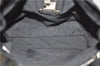 Authentic FENDI Zucca Shoulder Tote Bag Nylon Leather Black H9558