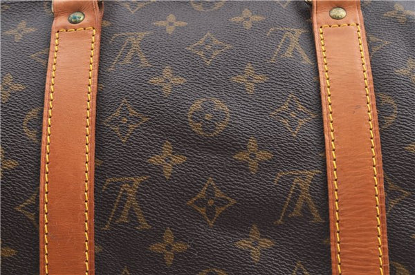 Authentic Louis Vuitton Monogram Keepall 50 Boston Bag M41426 LV H9563