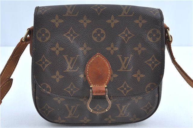 Auth Louis Vuitton Monogram Saint Cloud MM Shoulder Cross Bag M51243 LV H9564