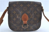 Auth Louis Vuitton Monogram Saint Cloud MM Shoulder Cross Bag M51243 LV H9564