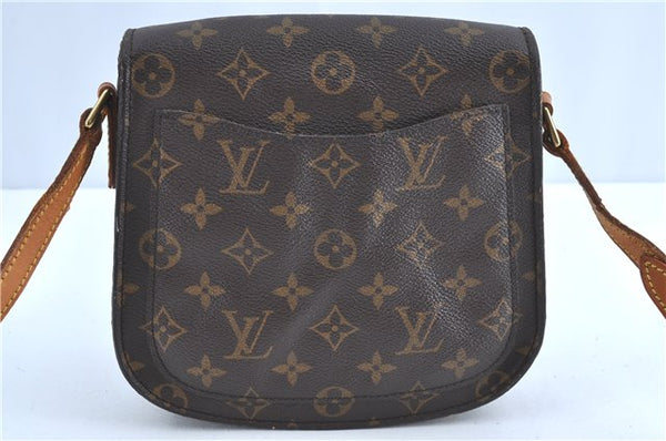 Auth Louis Vuitton Monogram Saint Cloud MM Shoulder Cross Bag M51243 LV H9564