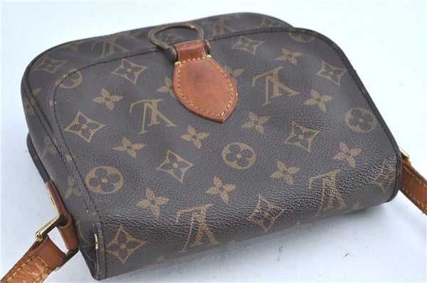 Auth Louis Vuitton Monogram Saint Cloud MM Shoulder Cross Bag M51243 LV H9564