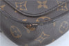 Auth Louis Vuitton Monogram Saint Cloud MM Shoulder Cross Bag M51243 LV H9564