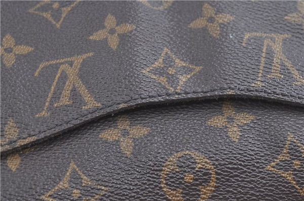 Auth Louis Vuitton Monogram Saint Cloud MM Shoulder Cross Bag M51243 LV H9564