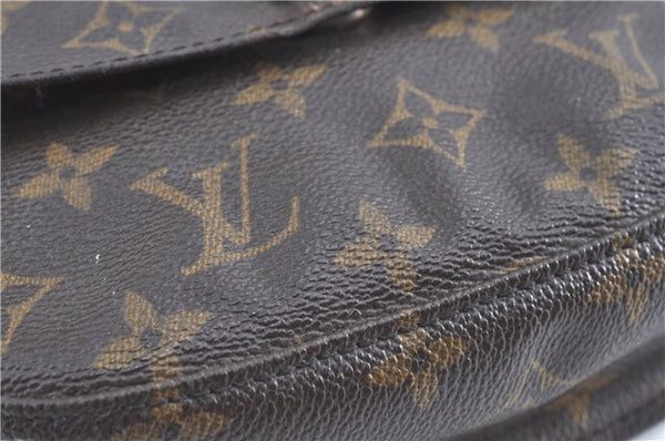 Auth Louis Vuitton Monogram Saint Cloud MM Shoulder Cross Bag M51243 LV H9564