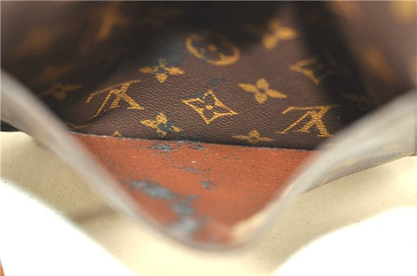 Auth Louis Vuitton Monogram Saint Cloud MM Shoulder Cross Bag M51243 LV H9564