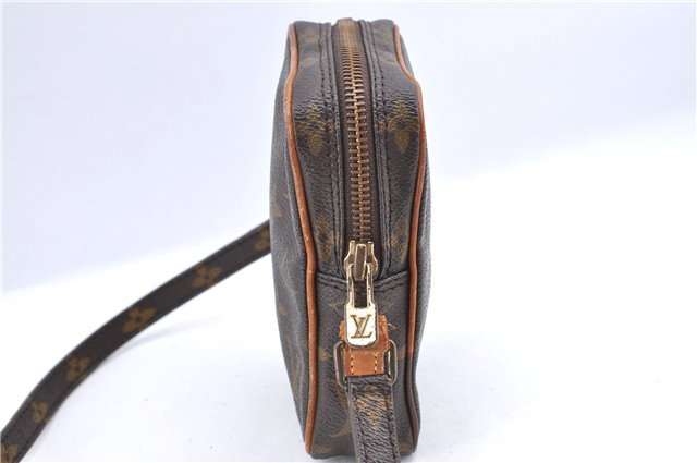 Auth Louis Vuitton Monogram Mini Poche Danube Shoulder Cross Bag M45268 LV H9565