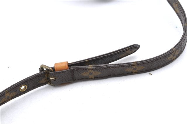 Auth Louis Vuitton Monogram Mini Poche Danube Shoulder Cross Bag M45268 LV H9565