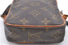 Auth Louis Vuitton Monogram Mini Poche Danube Shoulder Cross Bag M45268 LV H9565