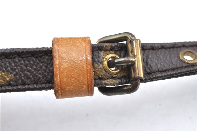 Auth Louis Vuitton Monogram Mini Poche Danube Shoulder Cross Bag M45268 LV H9565