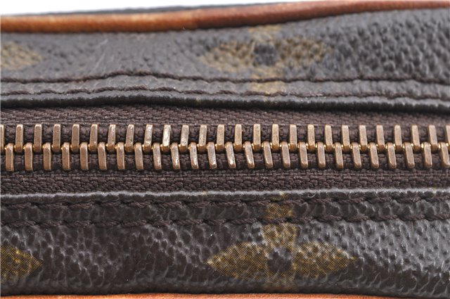 Auth Louis Vuitton Monogram Mini Poche Danube Shoulder Cross Bag M45268 LV H9565