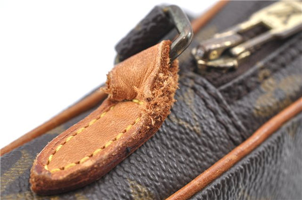 Auth Louis Vuitton Monogram Mini Poche Danube Shoulder Cross Bag M45268 LV H9565