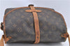Auth Louis Vuitton Monogram Saumur 30 Shoulder Cross Body Bag M42256 LV H9575