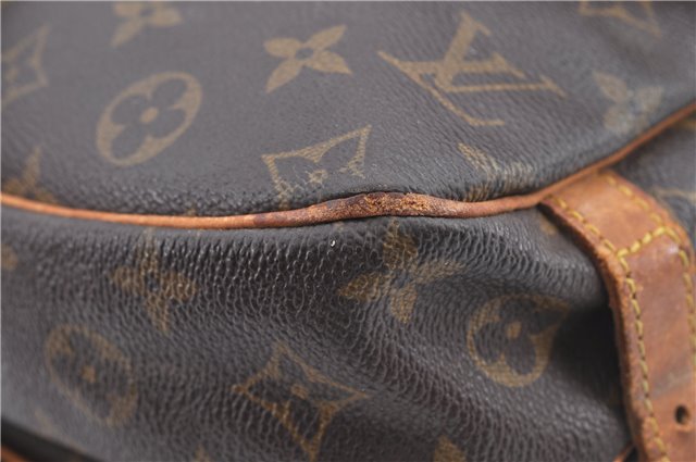 Auth Louis Vuitton Monogram Saumur 30 Shoulder Cross Body Bag M42256 LV H9575
