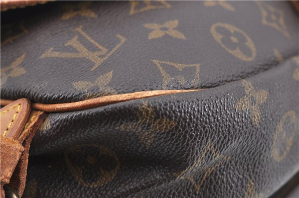 Auth Louis Vuitton Monogram Saumur 30 Shoulder Cross Body Bag M42256 LV H9575