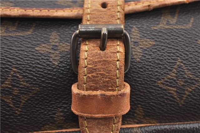 Auth Louis Vuitton Monogram Saumur 30 Shoulder Cross Body Bag M42256 LV H9575