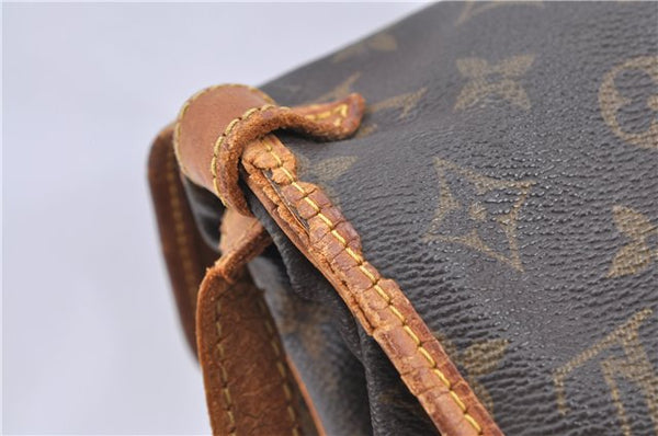Auth Louis Vuitton Monogram Saumur 30 Shoulder Cross Body Bag M42256 LV H9575