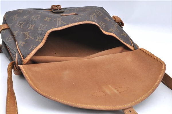 Auth Louis Vuitton Monogram Saumur 30 Shoulder Cross Body Bag M42256 LV H9575
