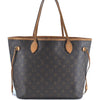 Authentic Louis Vuitton Monogram Neverfull MM Tote Bag M40156 LV H9577