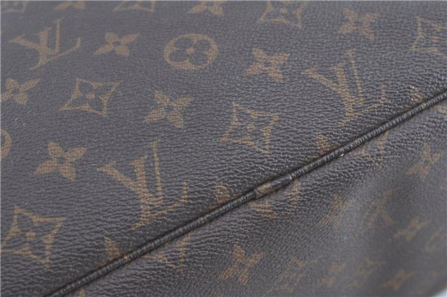 Authentic Louis Vuitton Monogram Neverfull MM Tote Bag M40156 LV H9577