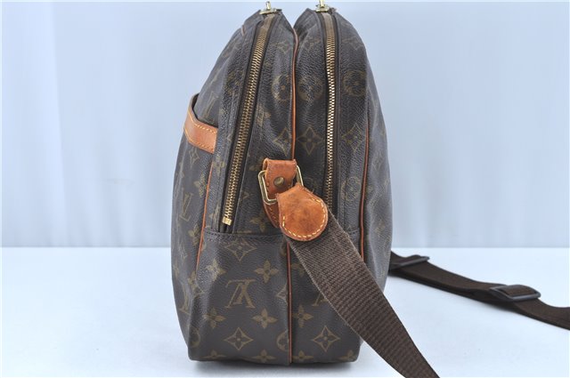 Auth Louis Vuitton Monogram Reporter GM Shoulder Cross Body Bag M45252 LV H9583