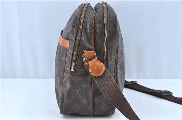 Auth Louis Vuitton Monogram Reporter GM Shoulder Cross Body Bag M45252 LV H9583