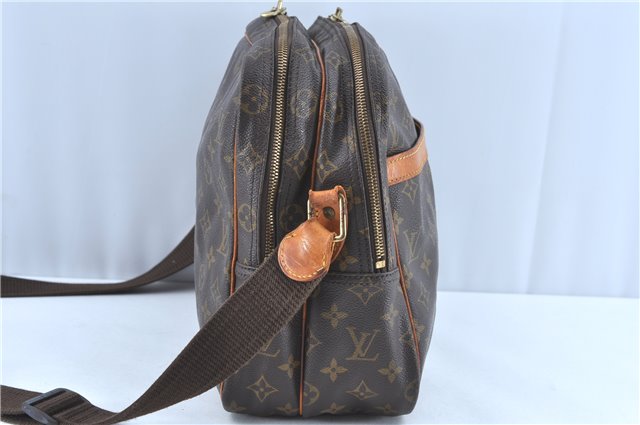 Auth Louis Vuitton Monogram Reporter GM Shoulder Cross Body Bag M45252 LV H9583
