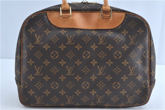 Authentic Louis Vuitton Monogram Deauville Hand Bag M47270 LV H9586