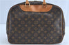 Authentic Louis Vuitton Monogram Deauville Hand Bag M47270 LV H9586