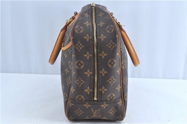 Authentic Louis Vuitton Monogram Deauville Hand Bag M47270 LV H9586