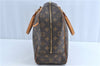 Authentic Louis Vuitton Monogram Deauville Hand Bag M47270 LV H9586