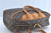 Authentic Louis Vuitton Monogram Deauville Hand Bag M47270 LV H9586