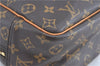 Authentic Louis Vuitton Monogram Deauville Hand Bag M47270 LV H9586