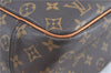 Authentic Louis Vuitton Monogram Deauville Hand Bag M47270 LV H9586