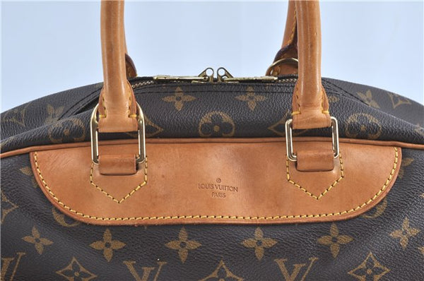 Authentic Louis Vuitton Monogram Deauville Hand Bag M47270 LV H9586