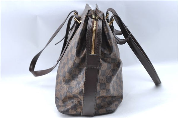 Authentic Louis Vuitton Damier Chelsea Shoulder Tote Bag N51119 LV H9590